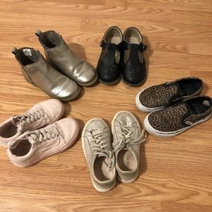 Lot of Girls Shoes Size 10-10.5 Vans Zara